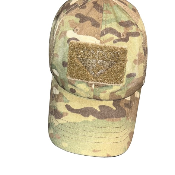 Condor Multicam Hat Tactical Team Camo Patch Ripstop Military Cap adjustable - Picture 2 of 5